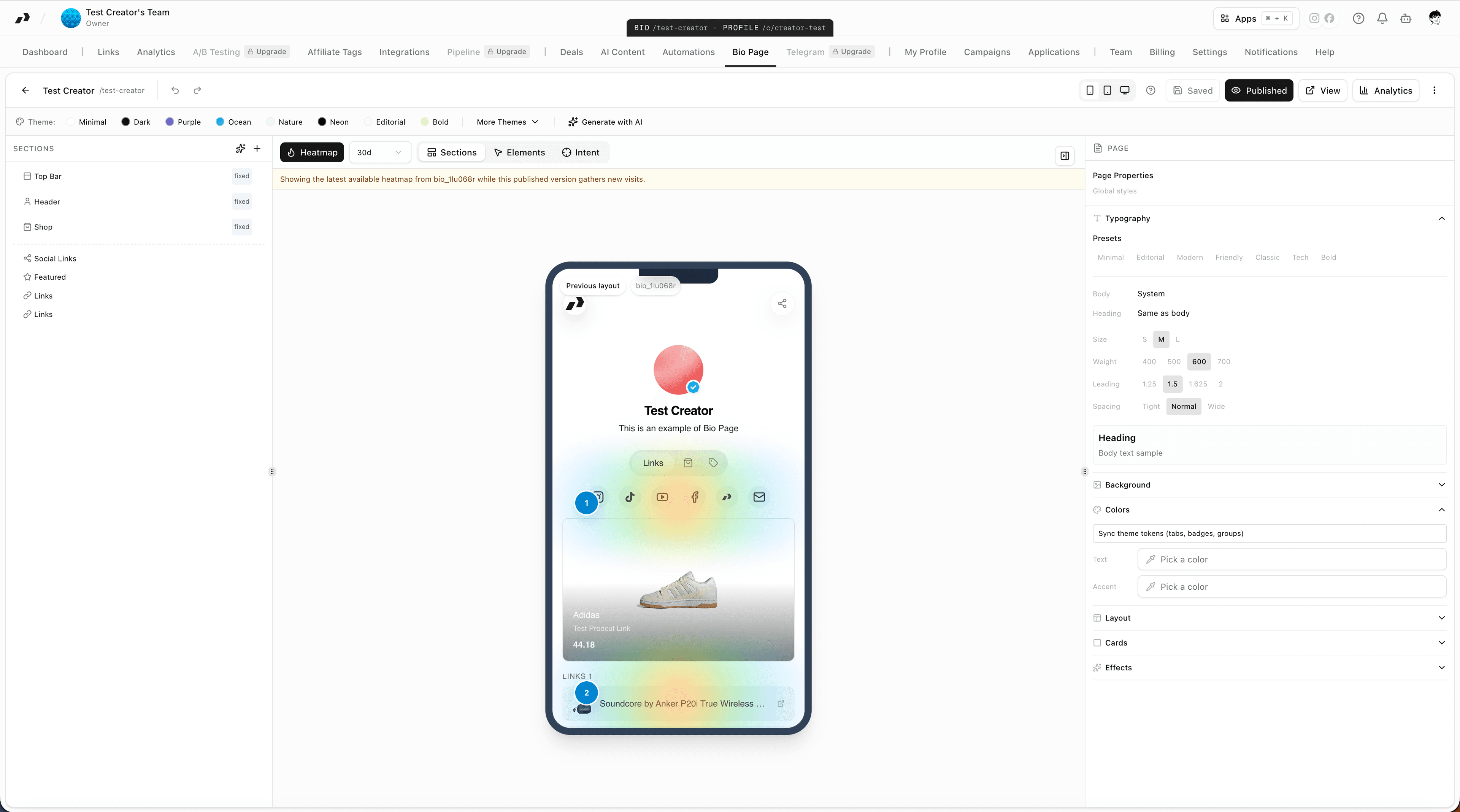 Product screenshot