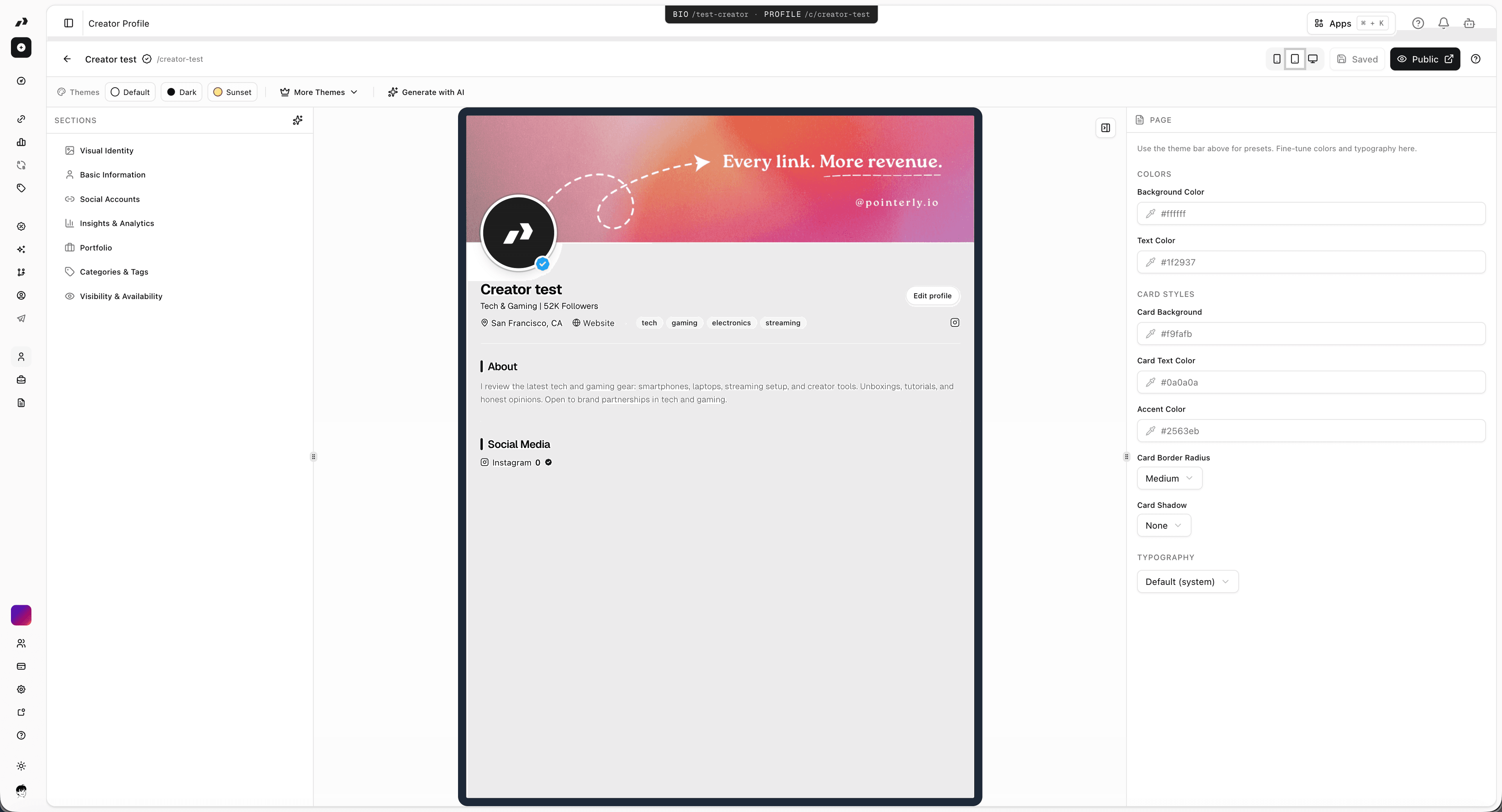Product screenshot