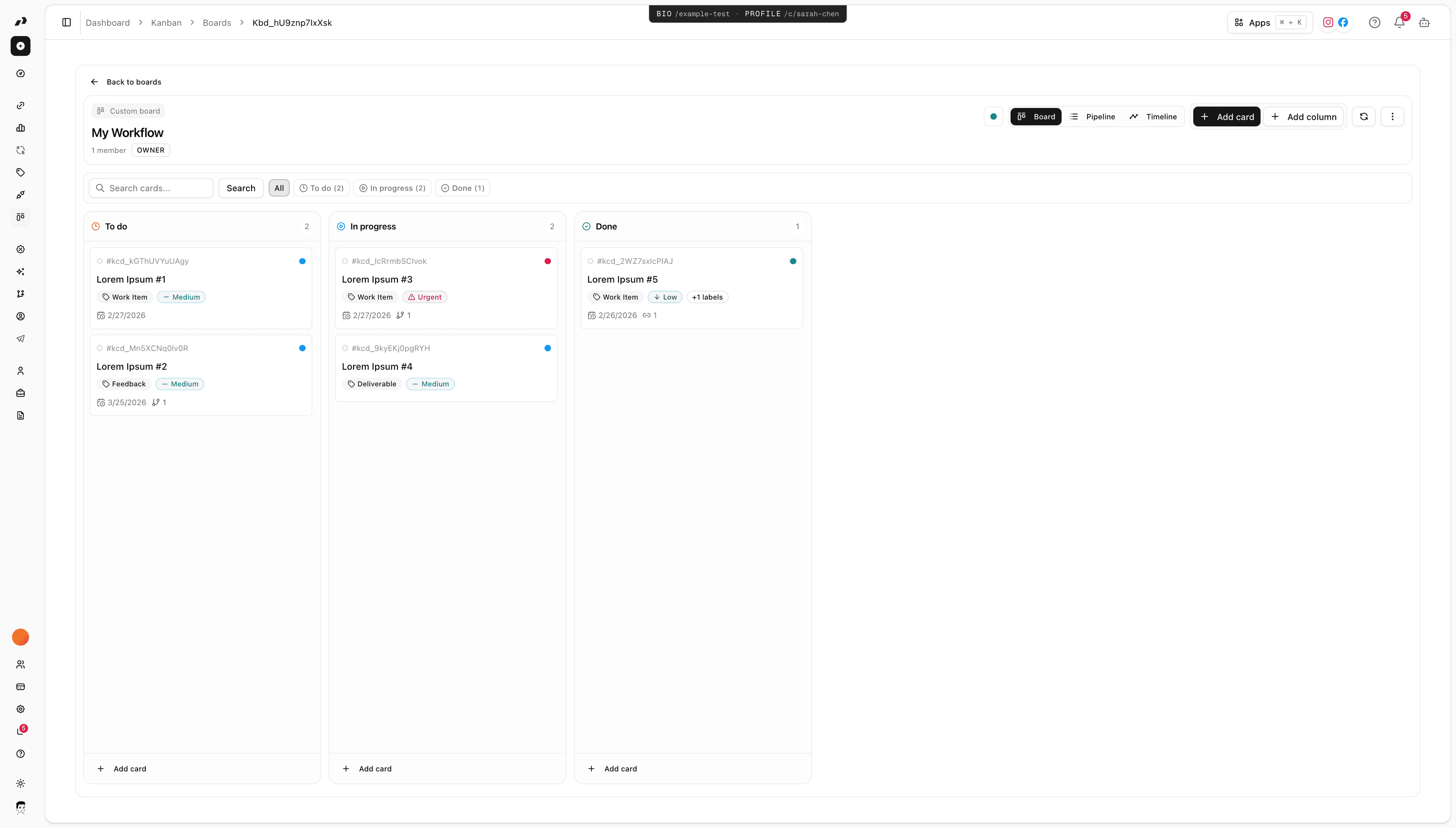 Product screenshot
