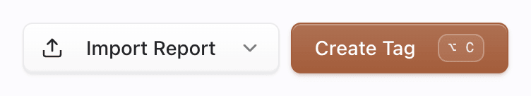 Create Tag button in the Affiliate Tags header