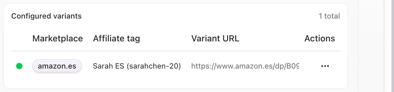Smart routing panel with variants and tags